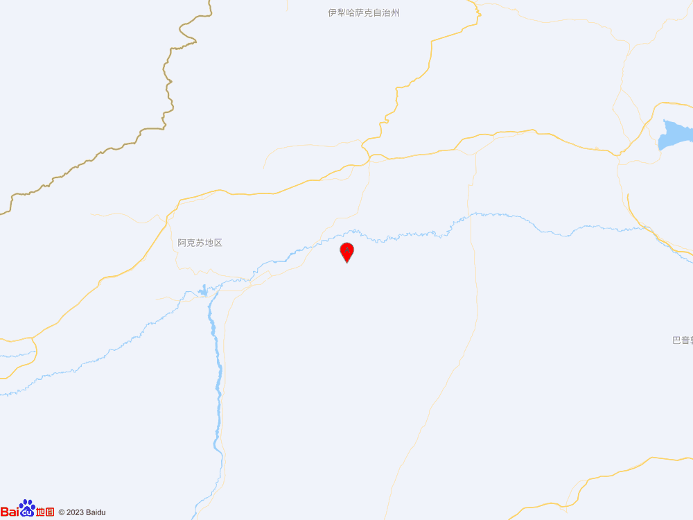 新疆阿克苏地区沙雅县（北纬40.74度，东经82.61度）发生3.0级地震